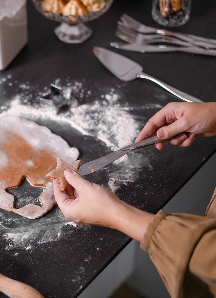 Hardanger bestikk, Maria spisekniv, pepperkake