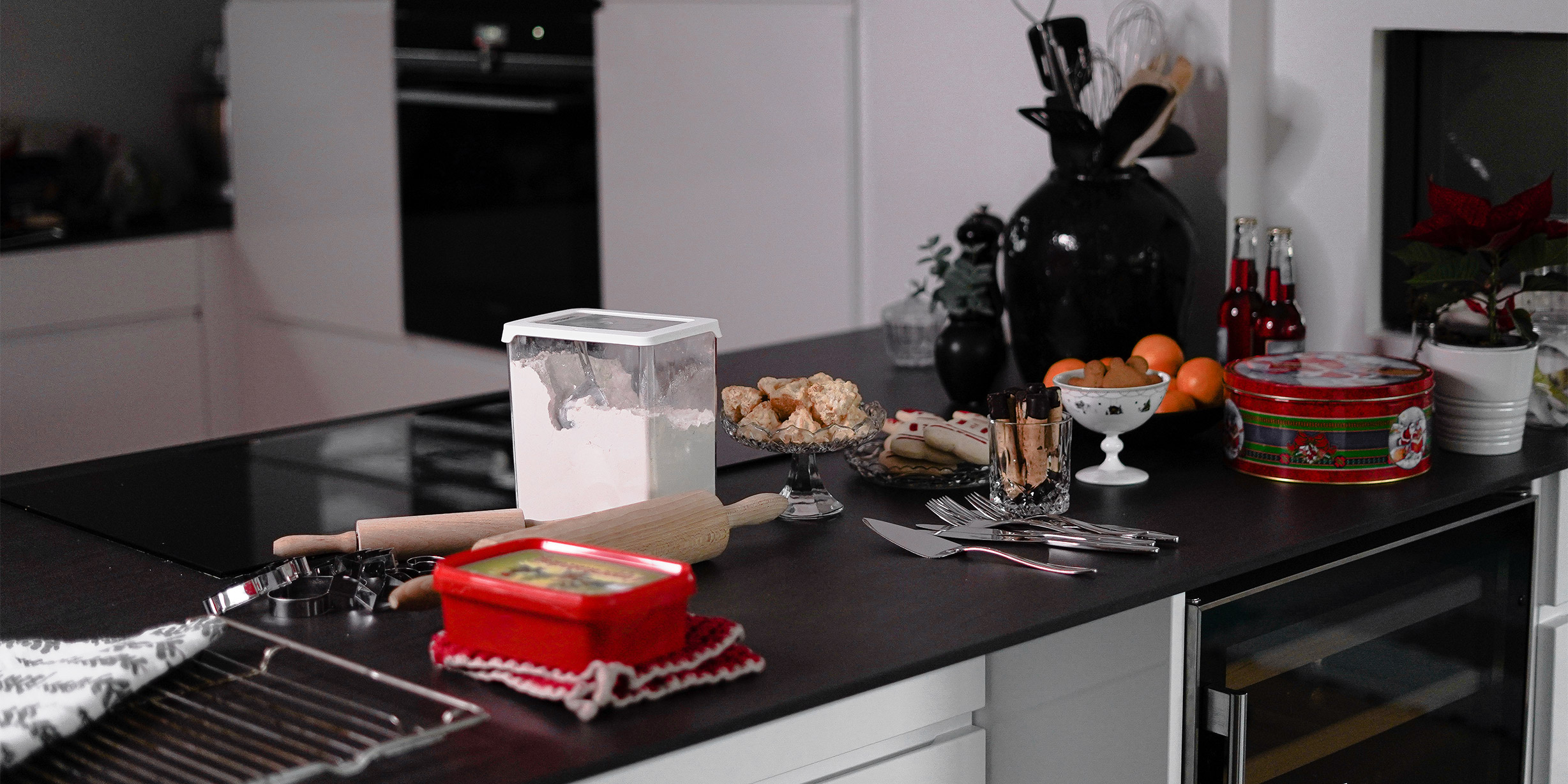 Maria bestikksett og Kakespade miljøbilde