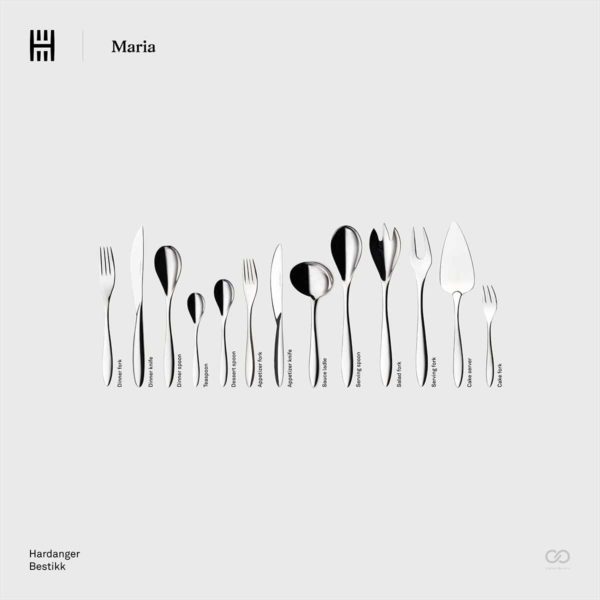 Maria Bestikksett 40 deler - Bilde 5